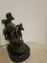 Планински овни бронз върху фундамент от гранит , снимка 5