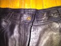 Рокерски панталон мотори-женски- CAMANCHI LEATHER LONDON размер12 естествена кожа, снимка 7