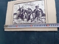 Стара майсторска линогравюра '"След акция" подписана Арабов, снимка 6