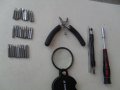 Отвертки бит клещи лупа пинсета КОМПЛЕКТ ЗА ФИНА МЕХАНИКА ОРИГИНАЛ „РARKSIDЕ“-35ч, снимка 6