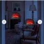 USB LED Декоративна лампа/камина с реалистичен изкуствен огън, снимка 6