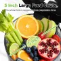 Чисто Нова Бавнопресоваща Сокоизстисквачка Cold Press Juicer YASHE (127 mm Голям Отвор)  , снимка 3