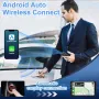 2 в 1 безжичен адаптер за Android Auto и CarPlay, безжичен Carplay адаптер, снимка 3