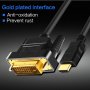 НОВ Кабел HDMI към DVI-D 24+1 Двупосочен 1080p Gold Мъжки-Мъжки Монитор HDTV PC PS3 XBOX DVD Кино , снимка 7