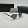 Дамски слънчеви очила Balenciaga Rimless BB Edition Black Cat Eye нови, снимка 10