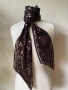 Шал с пайети в черно и кафяво/ различни видове, снимка 12