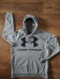 Under Armour Rival Fleece Logo - страхотно мъжко горнище КАТО НОВО, снимка 6