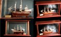 Модел на кораб Bounty в стъклена кутия - Морска декорация, снимка 3