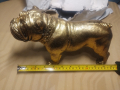 Фигура на куче Фигура на животно Скулптура Статуя Лежаща вътре / На открито Златно куче)

, снимка 5