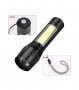 2844 Ултра ярко джобно фенерче XPE+COB със ZOOM, снимка 9
