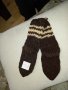 Ръчно плетени детски чорапи от вълна, снимка 1 - Чорапи - 38655952