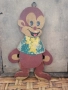 Стара дървена играчка маймунка 1946, снимка 1