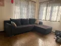 Ъглов разтегаем диван с лежанка, снимка 1
