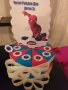 Картонена торта Спайдермен , снимка 1 - Подаръци за рожден ден - 30709144