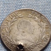 Сребърна монета 20 кройцера 1806г. Франц втори Будапеща Австрия 14955, снимка 5 - Нумизматика и бонистика - 42903554