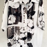 Разкошна ленена туника/риза/блуза SEMPRE PIU BY SHALOU, снимка 15 - Ризи - 42134759