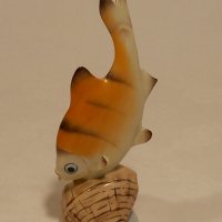 унгарска порцеланова фигурка риба, снимка 3 - Фигурки - 42356188