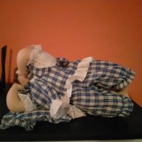 Порцеланова кукла TCM Deko Puppe Marie-Luise 37 см Нова !!, снимка 6 - Колекции - 42145647