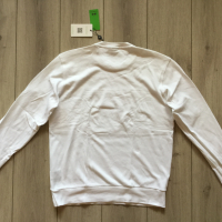 НОВА оригинална бяла памучна фланела блуза LA MARTINA размер XL от Италия, снимка 5 - Блузи - 44527508