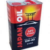Японско двигателно масло Japan oil 5w40, снимка 1 - Части - 29171751