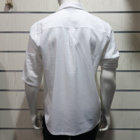 Нова мъжка риза с връзки, яка и трансферен печат Шевица, Етно мотив, България, снимка 3 - Ризи - 36529230