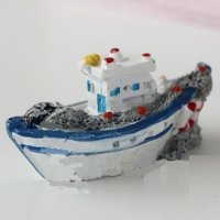 3D Лодка Кораб силиконов молд форма калъп гипс шоколад свещ декор, снимка 1 - Форми - 38265243