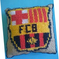 Албуми с магнити и възглавничка FC Barcelona, снимка 8 - Фен артикули - 29906666