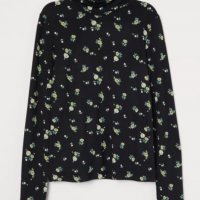 Нова елегантна  дамска блуза с  поло яка, снимка 2 - Блузи с дълъг ръкав и пуловери - 31415445