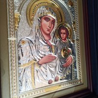 Чудотворна икона Дева Мария от Йерусалим, снимка 5 - Икони - 33856751