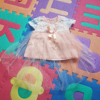 Бебешка рокля 0-3м, снимка 2 - Бебешки рокли - 44631648