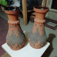 два броя керамични вази, снимка 1 - Вази - 30667249