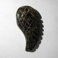 Бронзит Крило крилце медальон естествен  20.25 карата Индия, снимка 7 - Колиета, медальони, синджири - 35448108