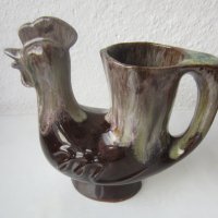 петел ваза керамика стара фигура статуетка, снимка 4 - Статуетки - 30603032