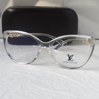 Louis Vuitton Прозрачни слънчеви,диоптрични рамки очила за компютър, снимка 7 - Слънчеви и диоптрични очила - 42765179