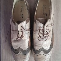Италиански мъжки кожени обувки Alec Kampinsky Vero cuoio / Елегантни кожени мъжки обувки, снимка 16 - Официални обувки - 37868610