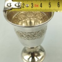 Сребърна чаша 60 мл., снимка 7 - Чаши - 42574368
