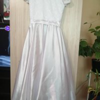  рокля бяла  - шаферска, снимка 1 - Рокли - 36967442