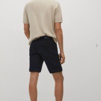Нови мъжки къси дънкови панталони Mango , снимка 2 - Къси панталони - 40409084
