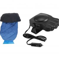 Комплект печка за кола и ръкавица със стъргалка за лед и сняг, снимка 1 - Аксесоари и консумативи - 39026473