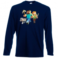 Мъжка тениска майнкрафт Minecraft 1,Minecraft,Игра,Забавление,подарък,Изненада,Рожден Ден., снимка 11 - Тениски - 36494957
