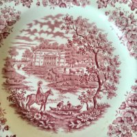 стара чиния Staffordshire England , снимка 2 - Други - 39506395