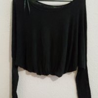 Комплект панталон и блуза от вискоза в черно, снимка 9 - Комплекти - 37894355