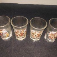 4 броя - чаши за ракия - България, снимка 2 - Чаши - 40617469
