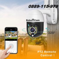 ТОП МОДЕЛ Въртяща Безжични Камера WiFi Ip Камера robocam LED 29, снимка 6 - IP камери - 32118530