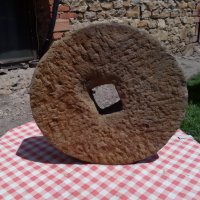 Старинно каменно точило от дялан камък #4, снимка 3 - Антикварни и старинни предмети - 29659097