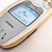  Nokia 6310i Gold златист перфектен агнлийско меню батерия 7 дни, НЕкодиран 100% оригинален , снимка 7 - Nokia - 42389590