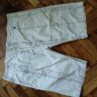Кремави къси памучни панталони DIESEL Made in Bangladesh, снимка 4 - Детски къси панталони - 37827440