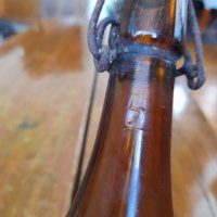 Стара бирена бутилка Пивоварно Дружество Шумен Русе 1940, снимка 7 - Други ценни предмети - 37760504