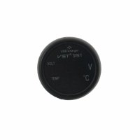 Волтметър за автомобил с термометър и USB порт, снимка 3 - Аксесоари и консумативи - 31557982
