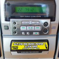 Аудиосистема AIWA LCX-133EZ/CD/AUX/Tuner/касета/часовник, снимка 2 - Аудиосистеми - 44808774